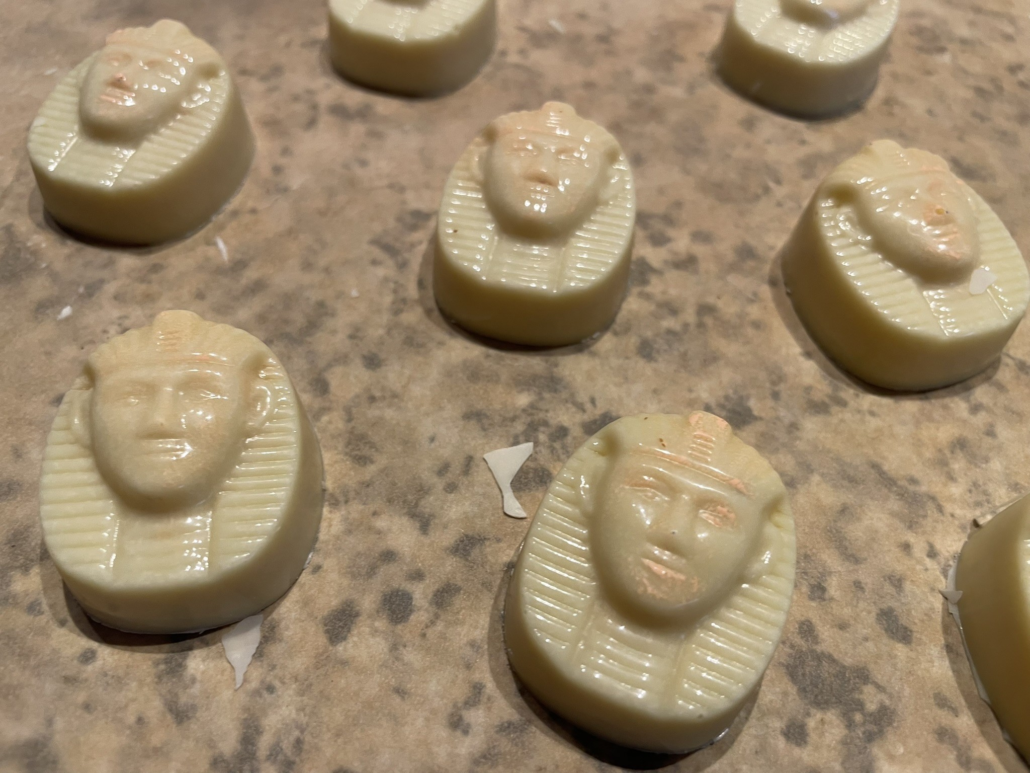 Pfaraonpralinen - Ägyptische Gottheitenpraline